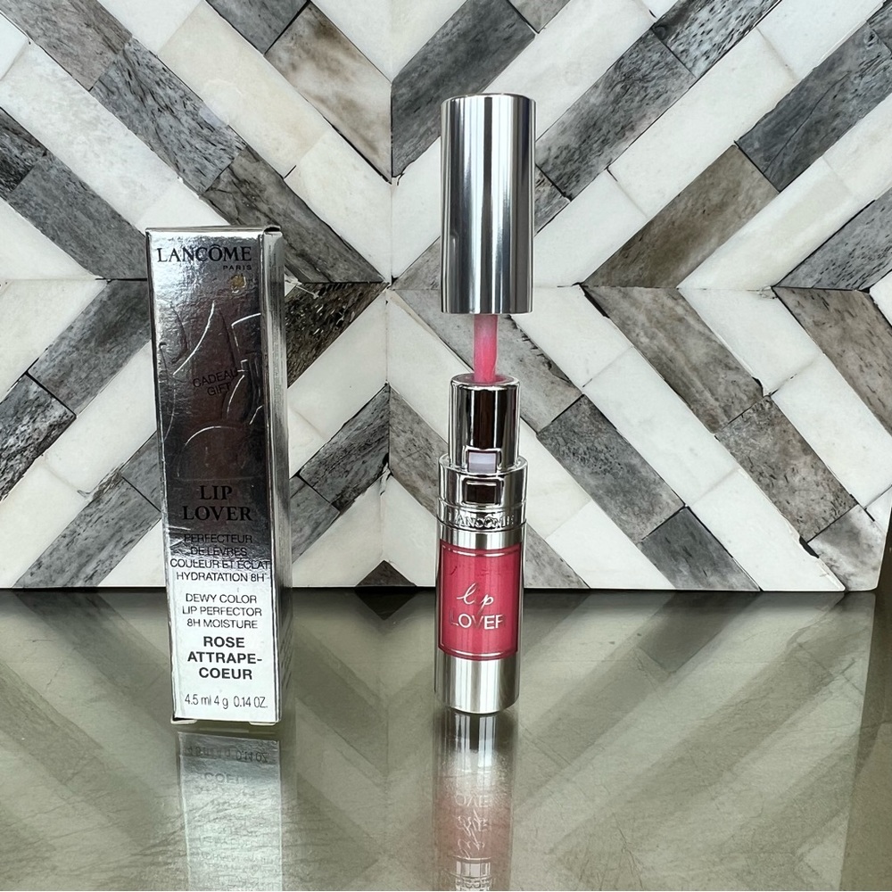 Lancôme lip lover lipstick ROSE ATTRAPE-COEUR